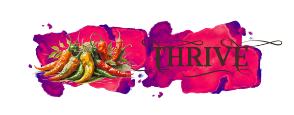 Collection hot peppers mobile